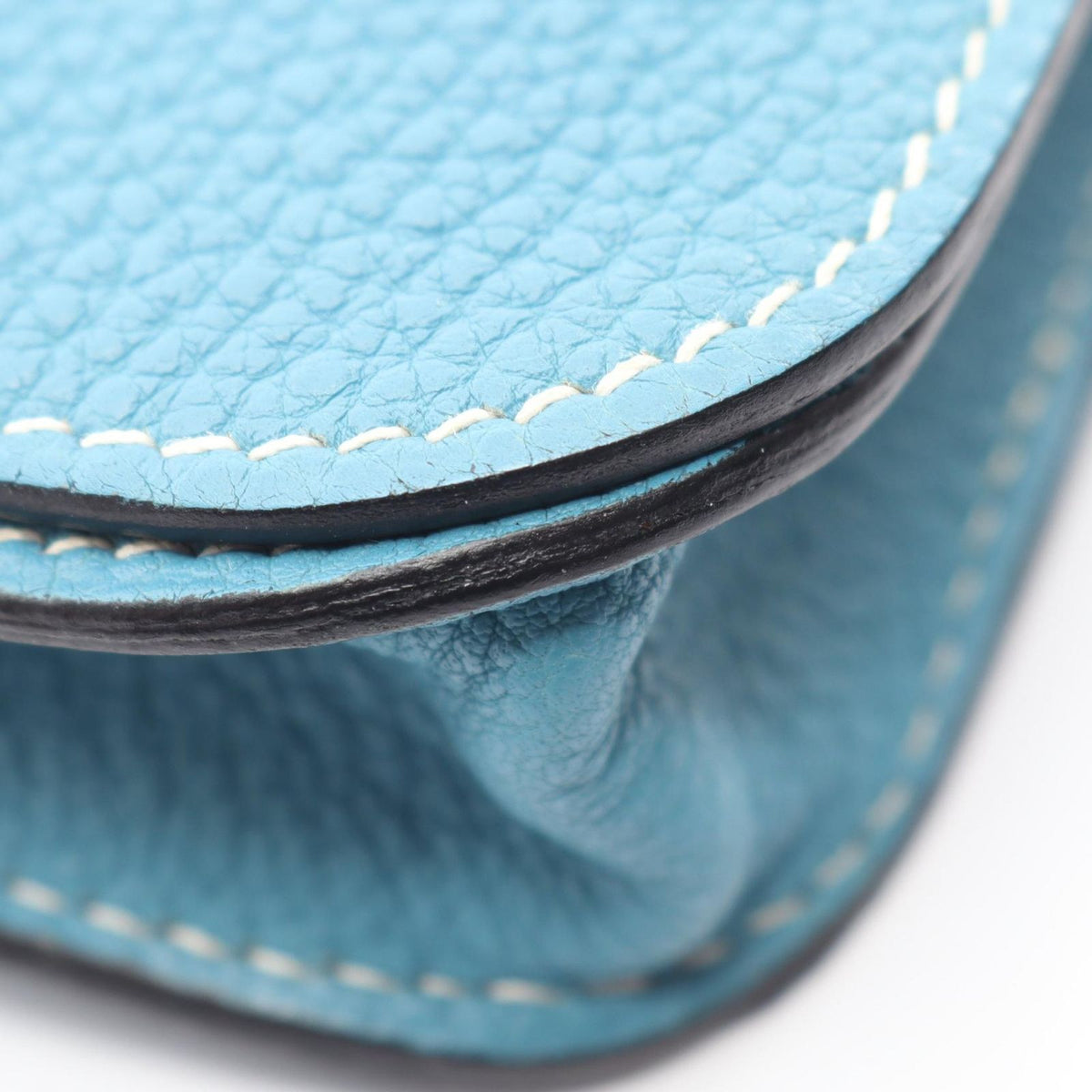 Hermes Waist Bag Dogon Posh Blue Jean Leather — view 8