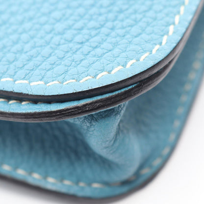 Hermes Waist Bag Dogon Posh Blue Jean Leather — view 8