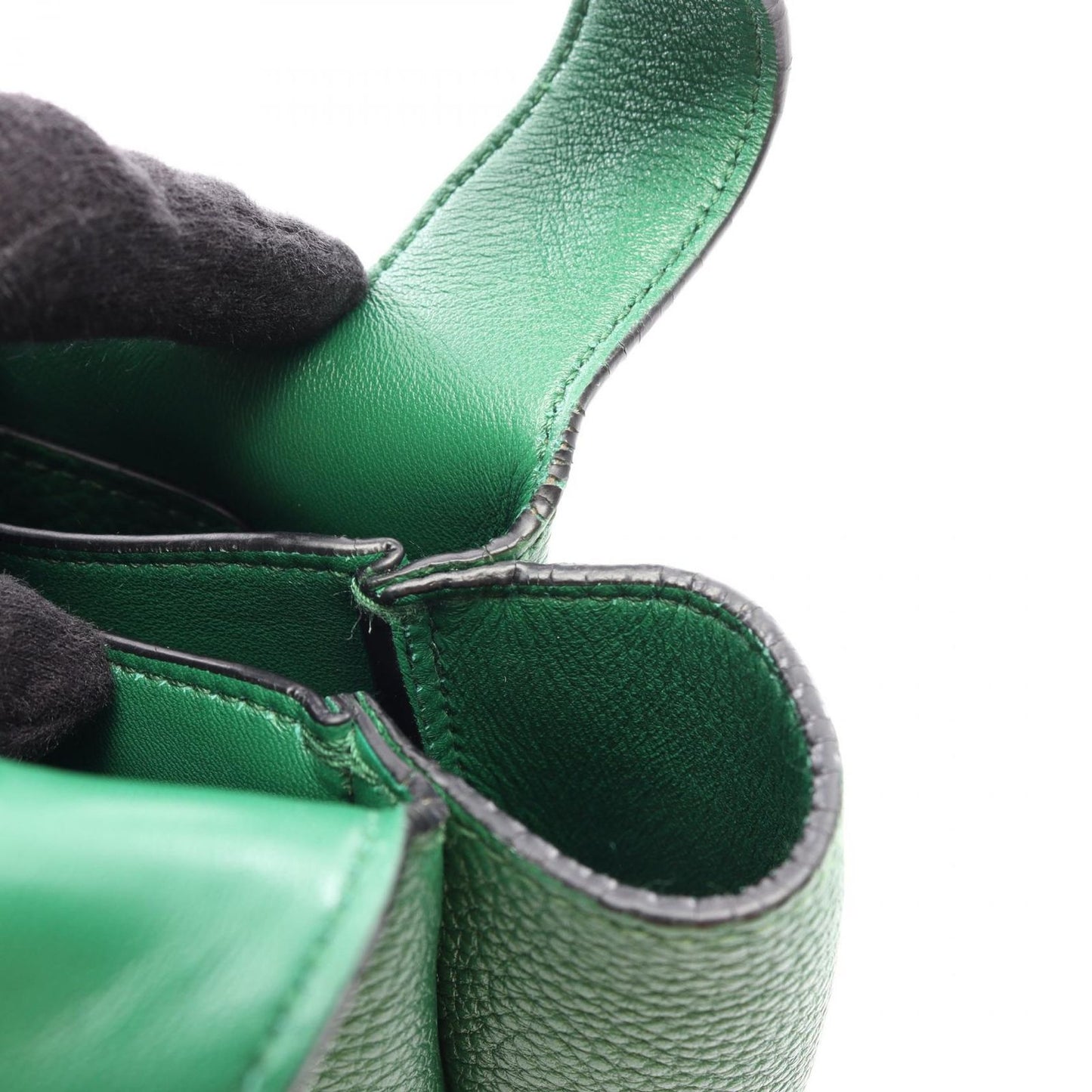 Prada Handbag Liaison Mini Green Leather — view 7