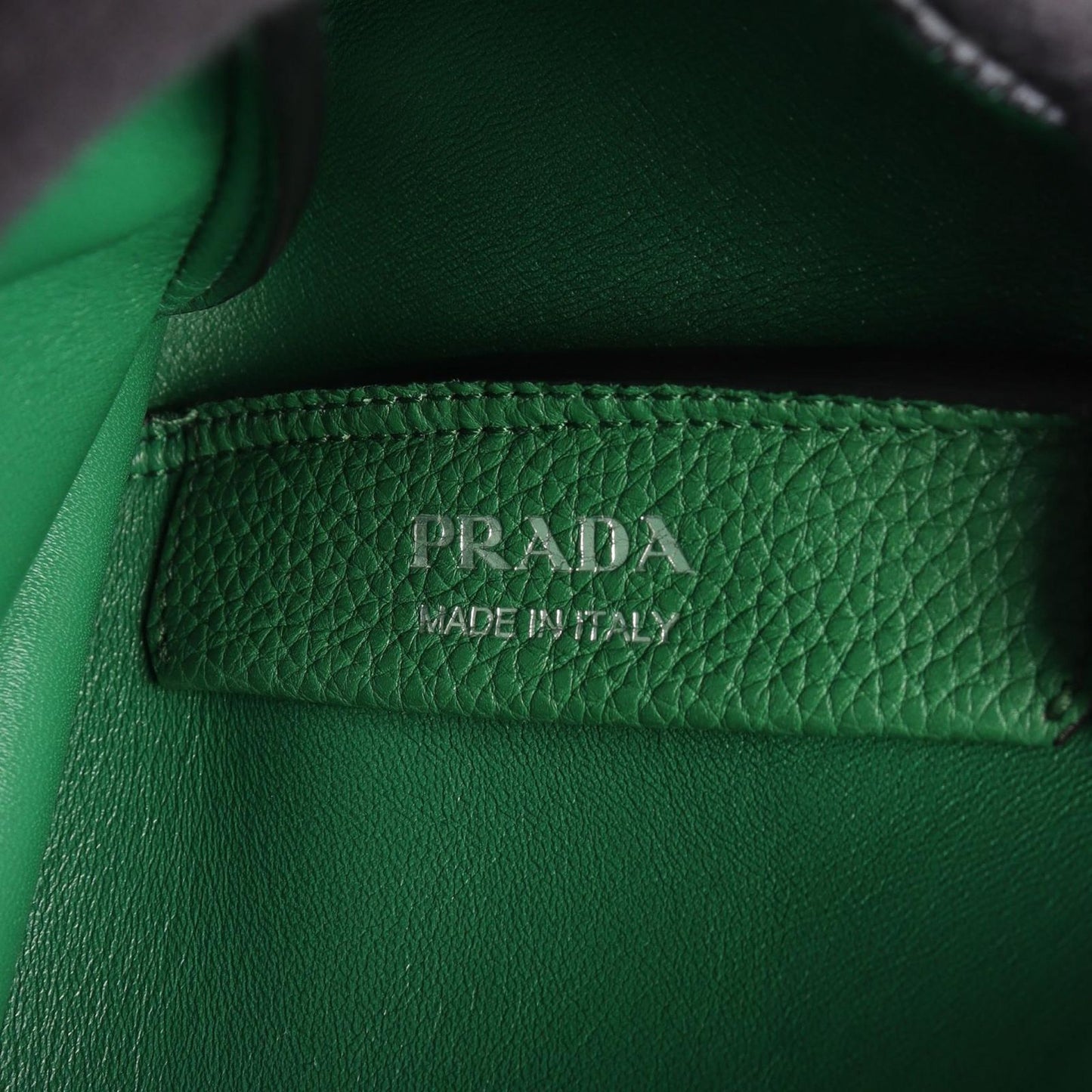 Prada Handbag Liaison Mini Green Leather — view 4