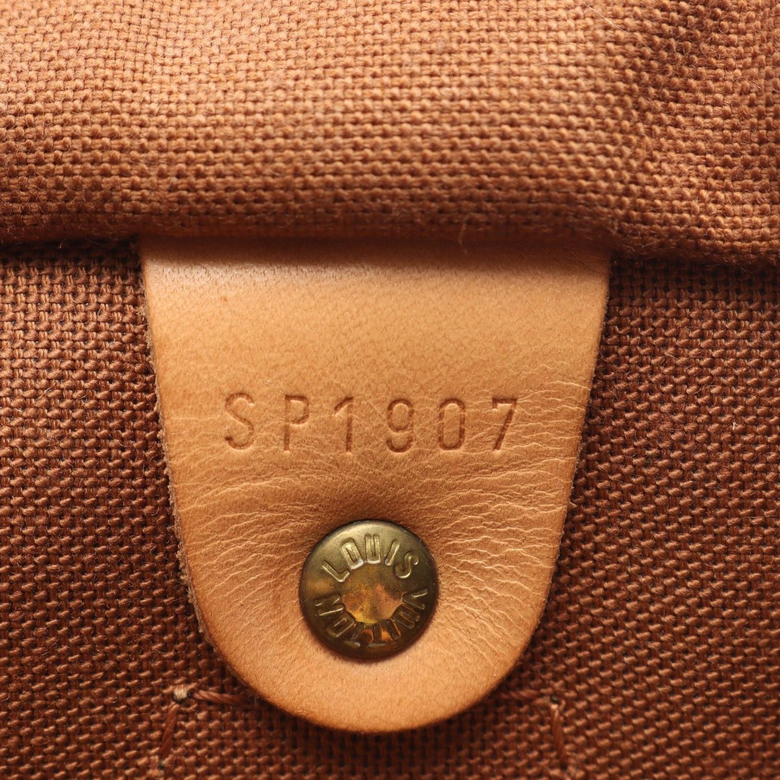 Louis Vuitton Handbag Speedy 35 Leather — view 5