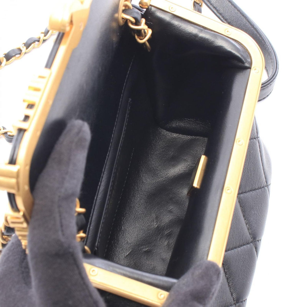 Chanel Shoulder Bag Black — view 3