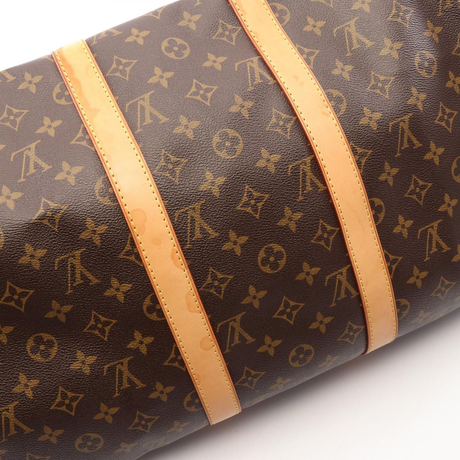 Louis Vuitton Boston Bag Keepall 50 Leather Keybol 50 — view 7