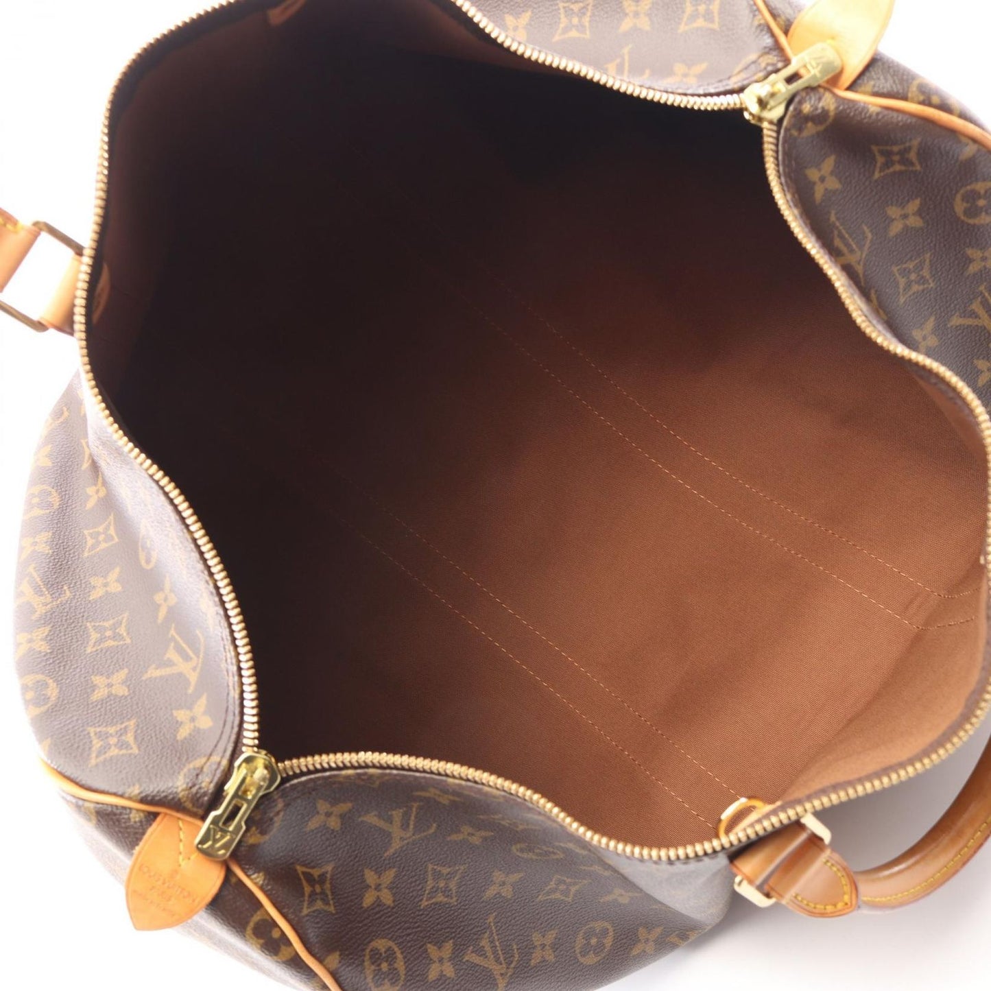 Louis Vuitton Boston Bag Keepall 50 Leather Keybol 50 — view 3