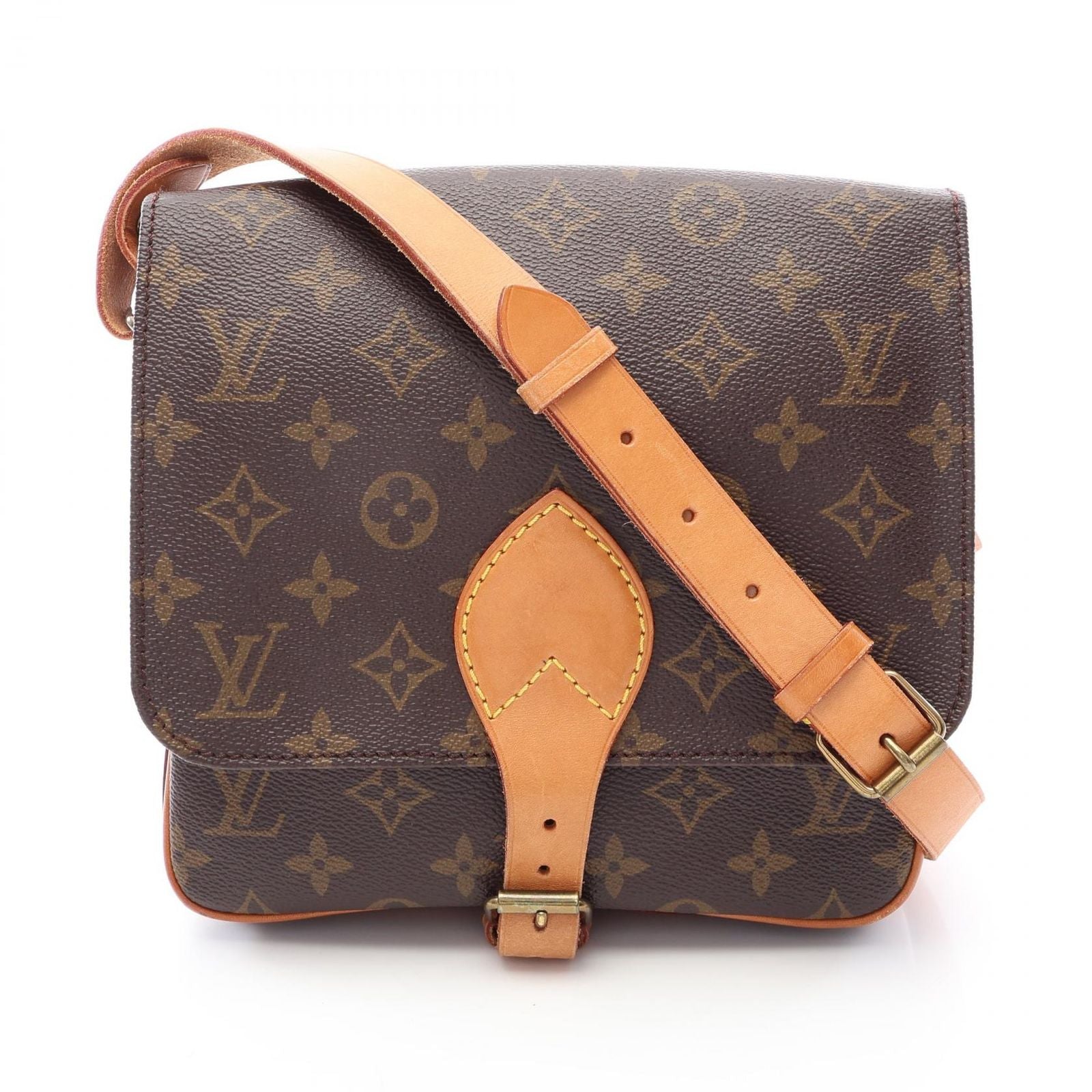 Louis Vuitton Shoulder Bag Cartesiere MM Leather