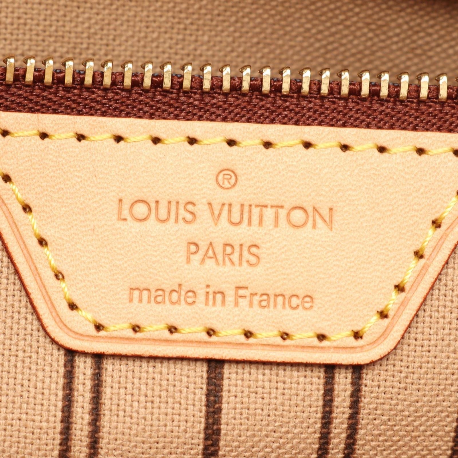 Louis Vuitton Tote Bag Neverfull MM Leather — view 4
