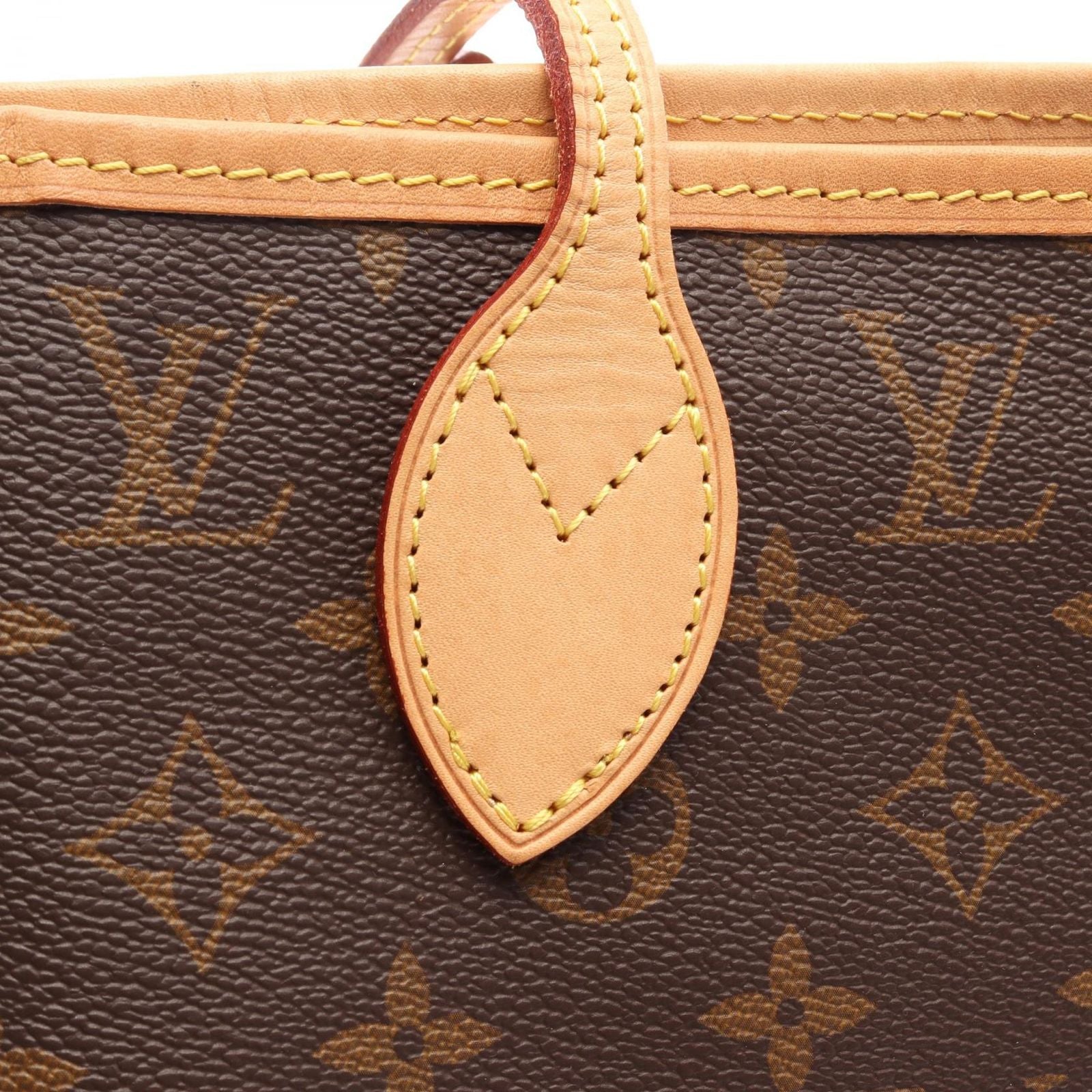 Louis Vuitton Tote Bag Neverfull MM Leather — view 6