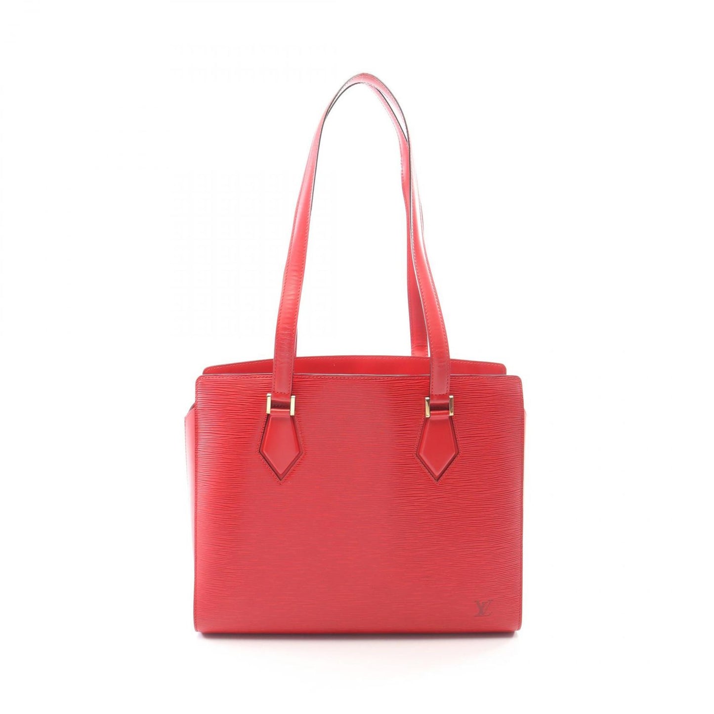 Louis Vuitton Shoulder Bag Duplex Castilianred Leather