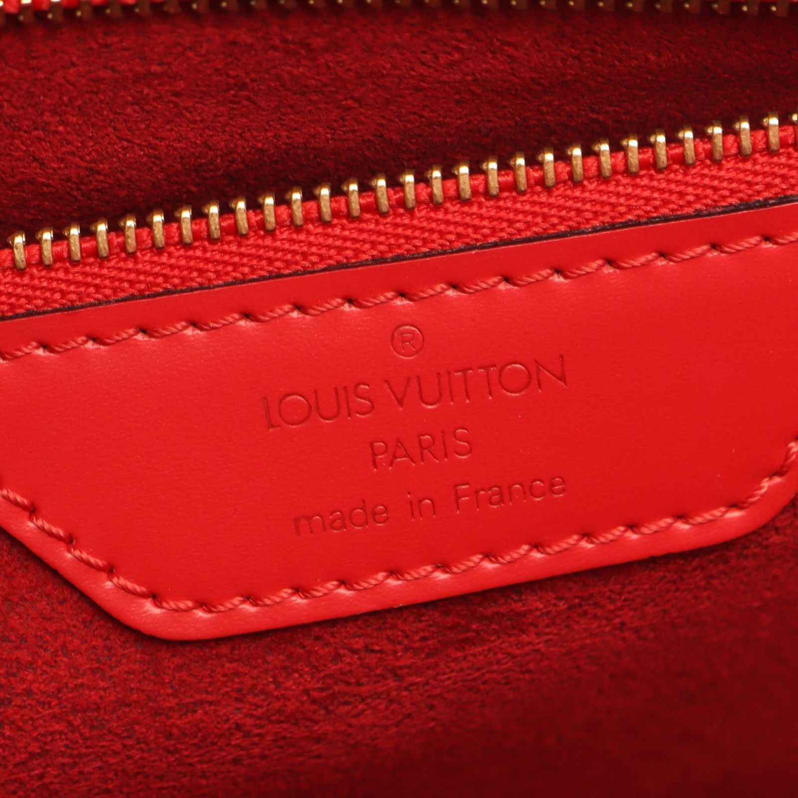 Louis Vuitton Shoulder Bag Duplex Castilianred Leather — view 4