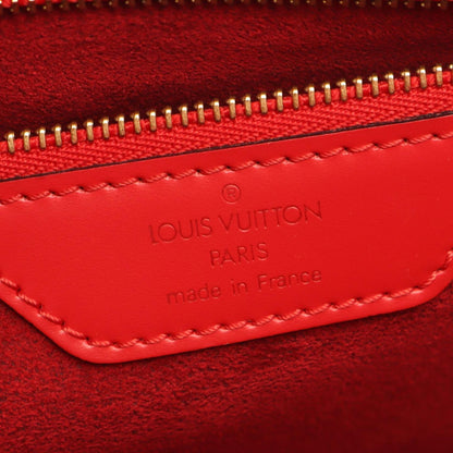 Louis Vuitton Shoulder Bag Duplex Castilianred Leather — view 4