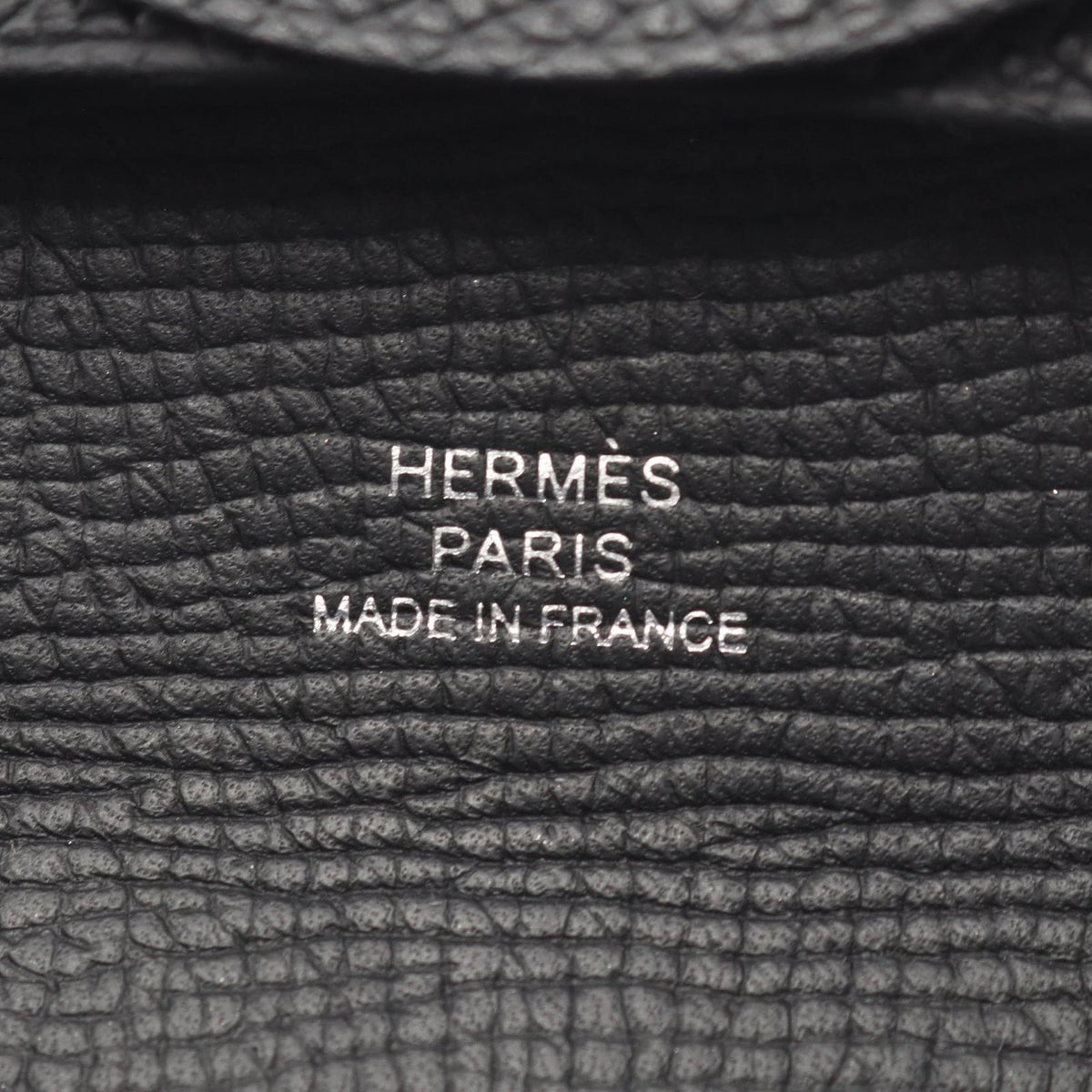 Hermes Coin Purse Bastia Black — view 4