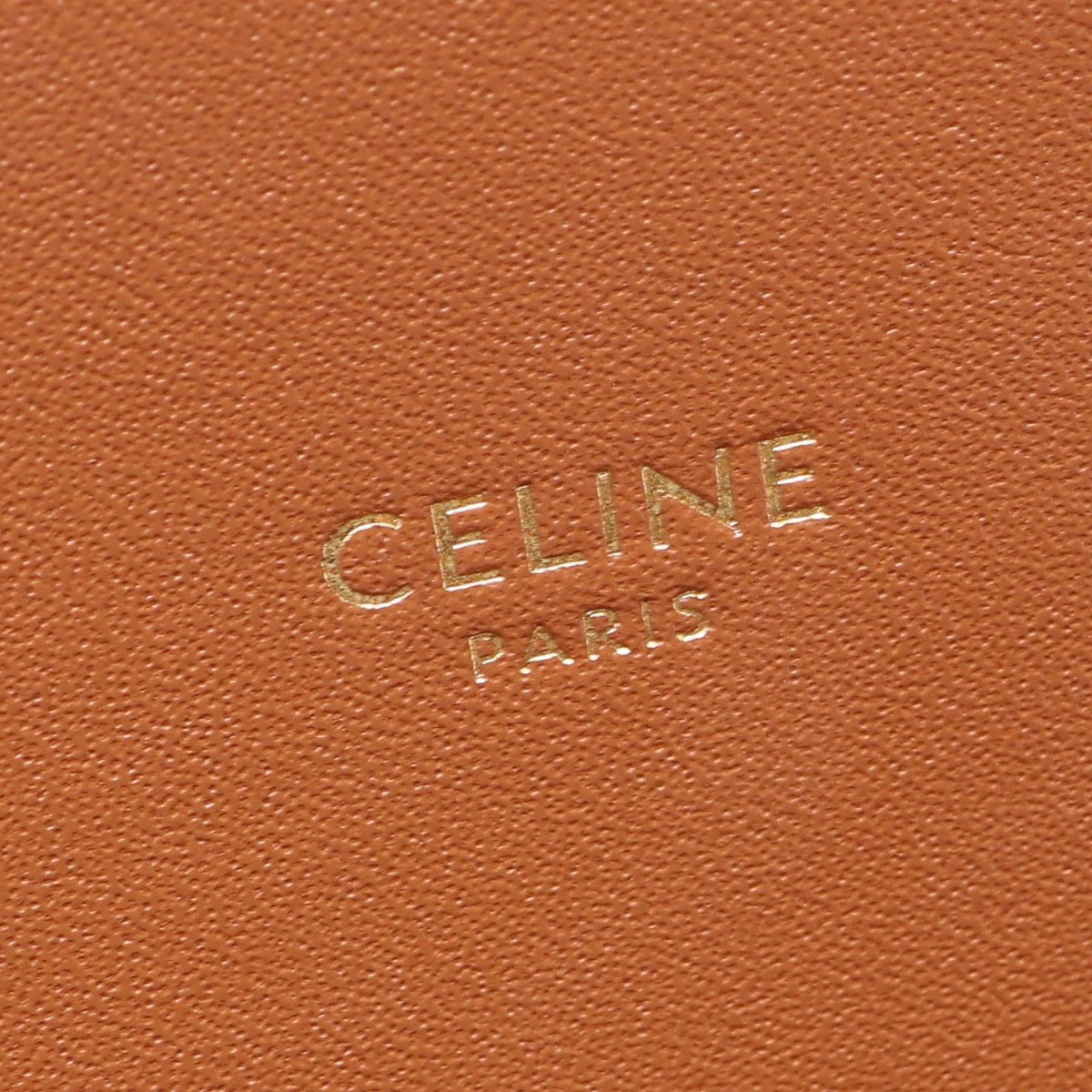 Celine Shoulder Bag Classic Triomphe Brown Black Canvas Leather — view 4