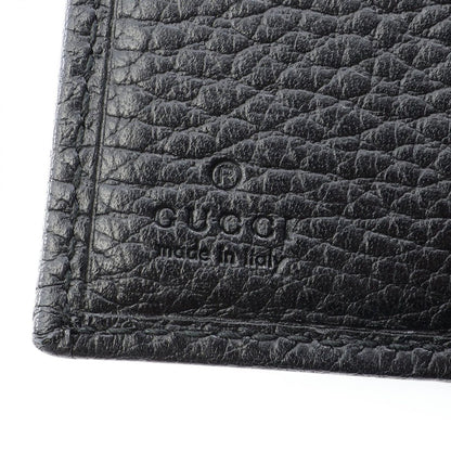 Gucci Trifold Wallet Petit Marmont Black Leather GG — view 5
