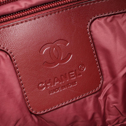 Chanel Tote Bag Coco Cocoon MM Black Nylon Leather — view 4