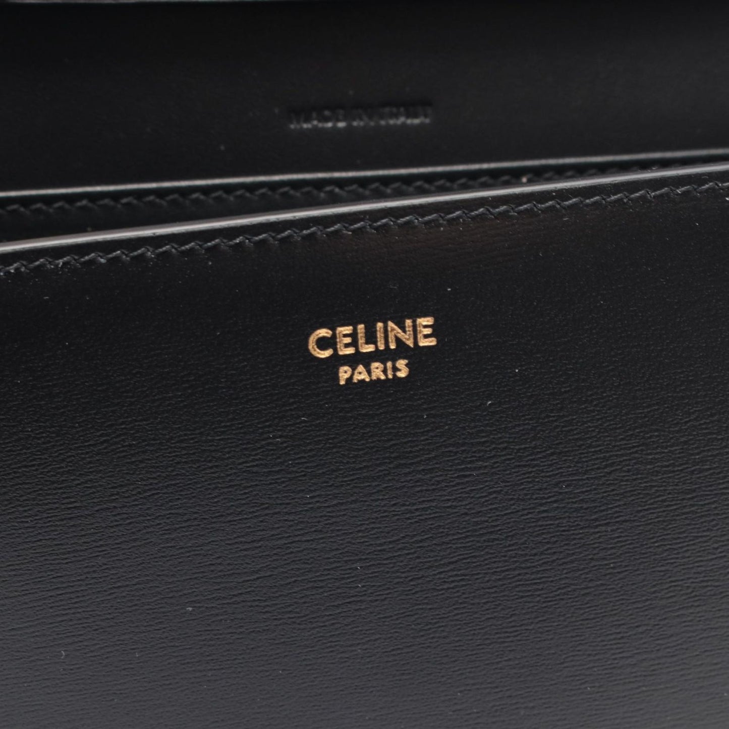 Celine Shoulder Bag Triomphe Leather — view 4