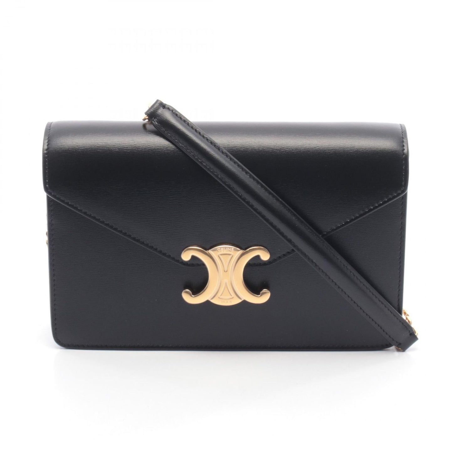 Celine Shoulder Bag Triomphe Leather