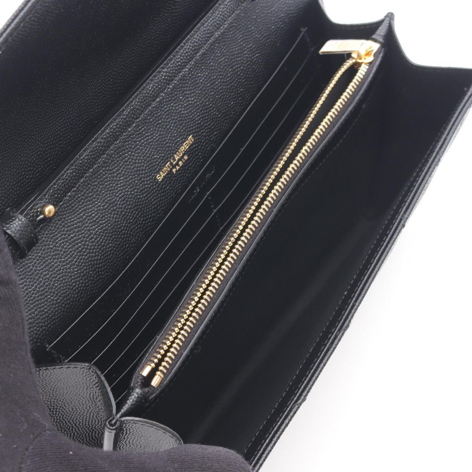 Saint Laurent Paris Shoulder Bag Monogram Leather — view 3