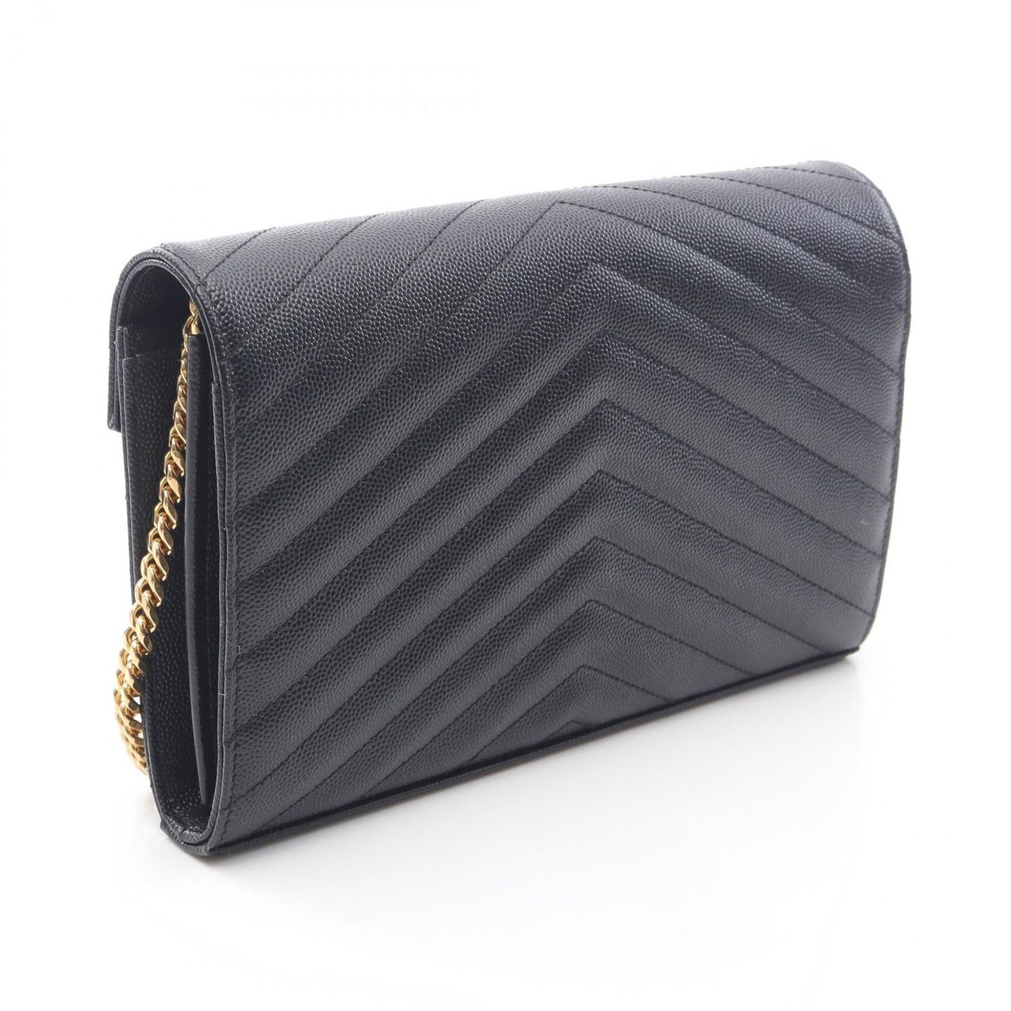 Saint Laurent Paris Shoulder Bag Monogram Leather — view 2