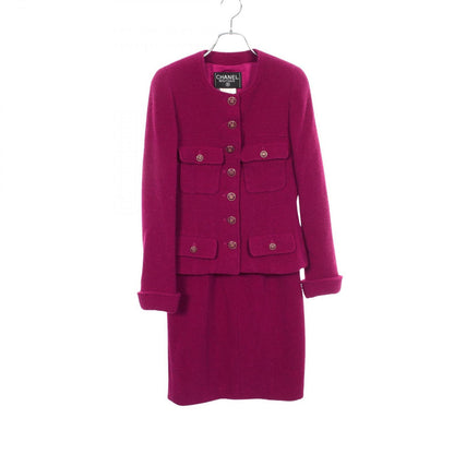 Chanel Set Coco Button Wool Set
