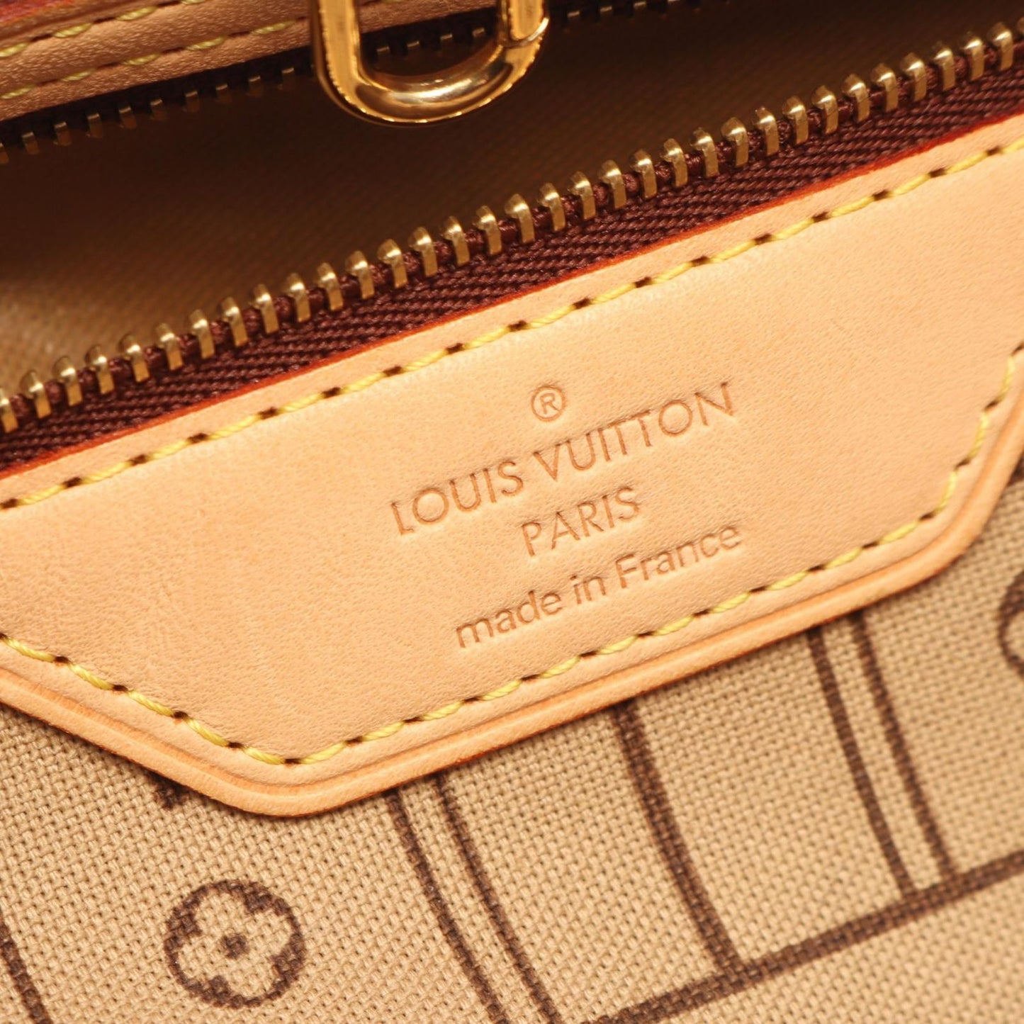 Louis Vuitton Tote Bag Neverfull MM Monogram Leather — view 4