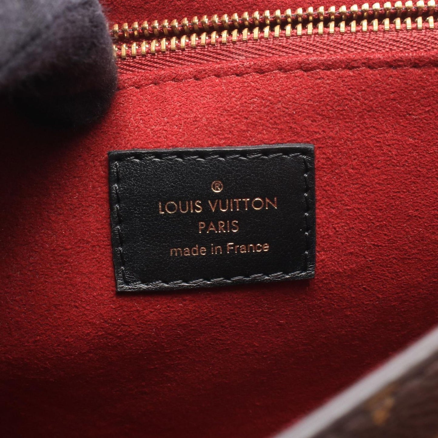 Louis Vuitton Shoulder Bag Passy Monogram Noir Canvas Leather — view 4