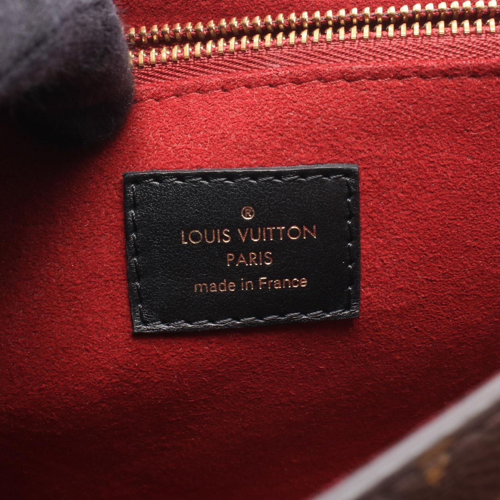 Louis Vuitton Shoulder Bag Passy Monogram Noir Canvas Leather — view 4
