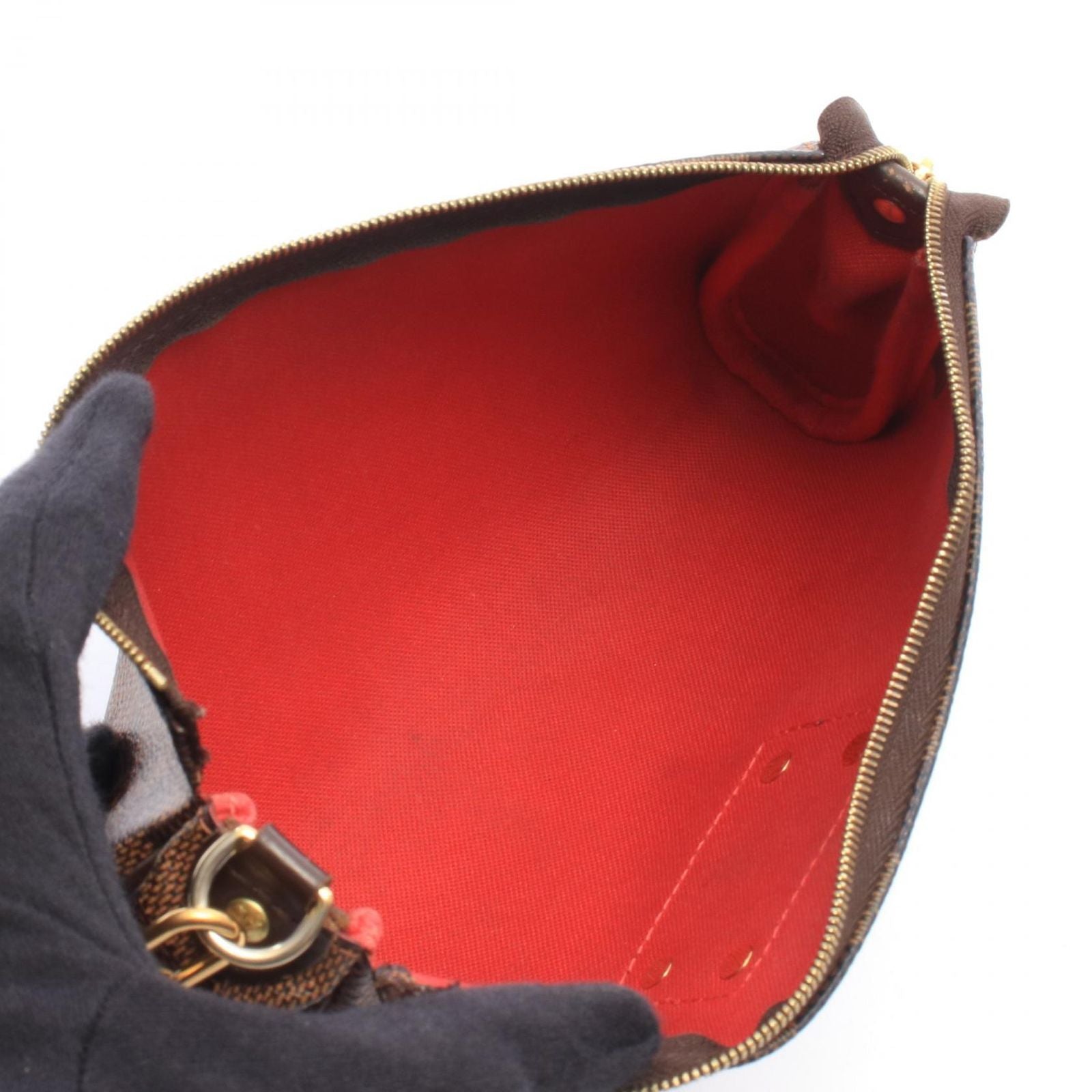 Louis Vuitton Handbag Damier Ebene Leather — view 3
