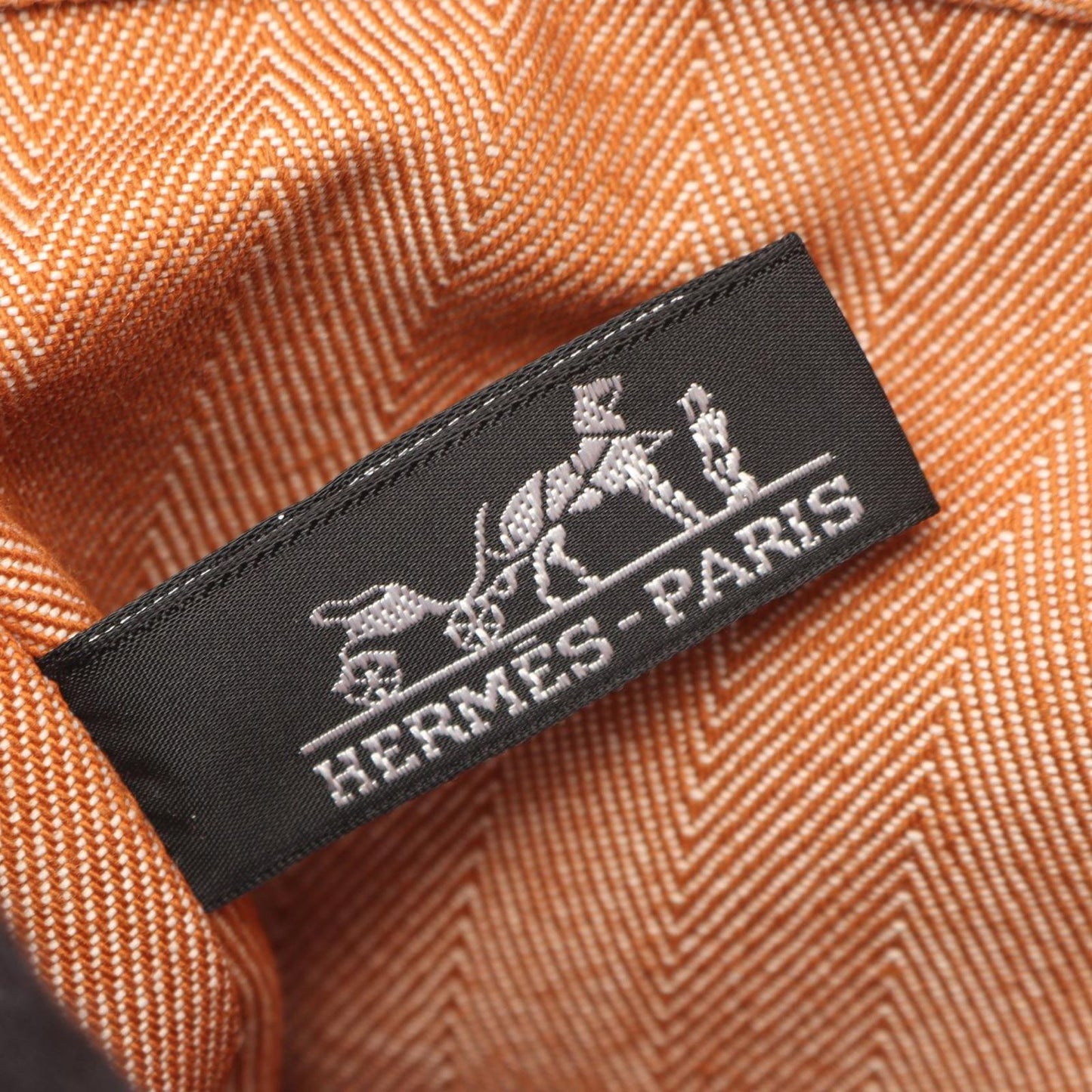Hermes Handbag Valparaiso PM Gold Canvas Leather — view 4