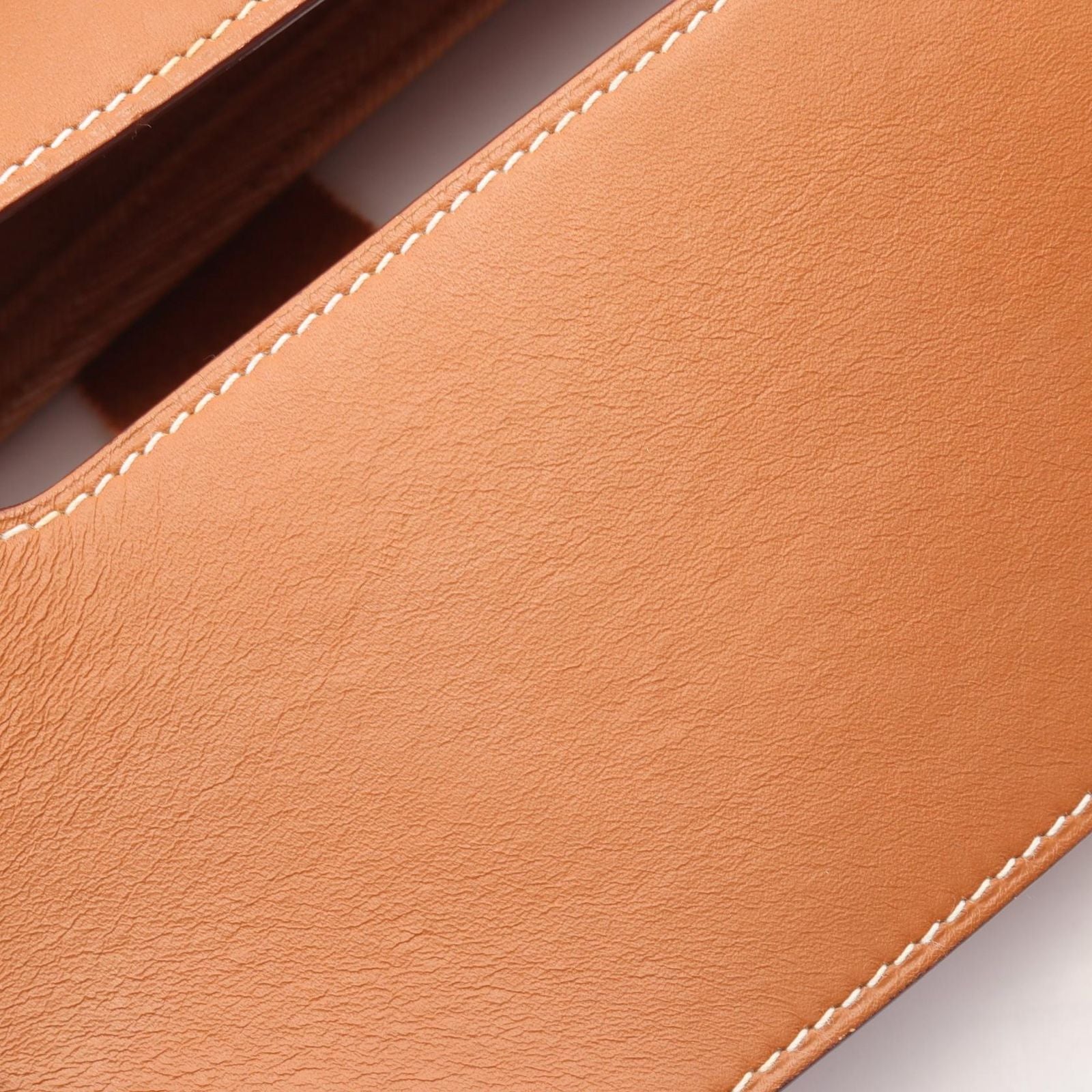 Hermes Handbag Valparaiso PM Gold Canvas Leather — view 5