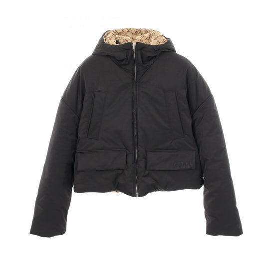Gucci GG Canvas Hooded Reversible Cotton Jacket