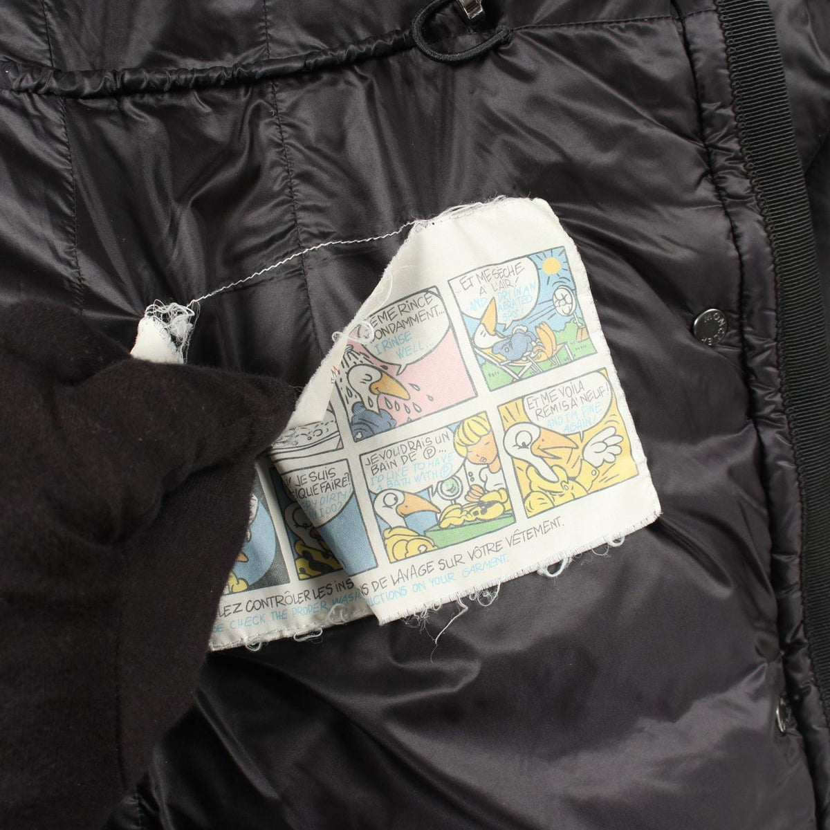 Moncler Down Jacket Hermine Nylon Coat — view 8