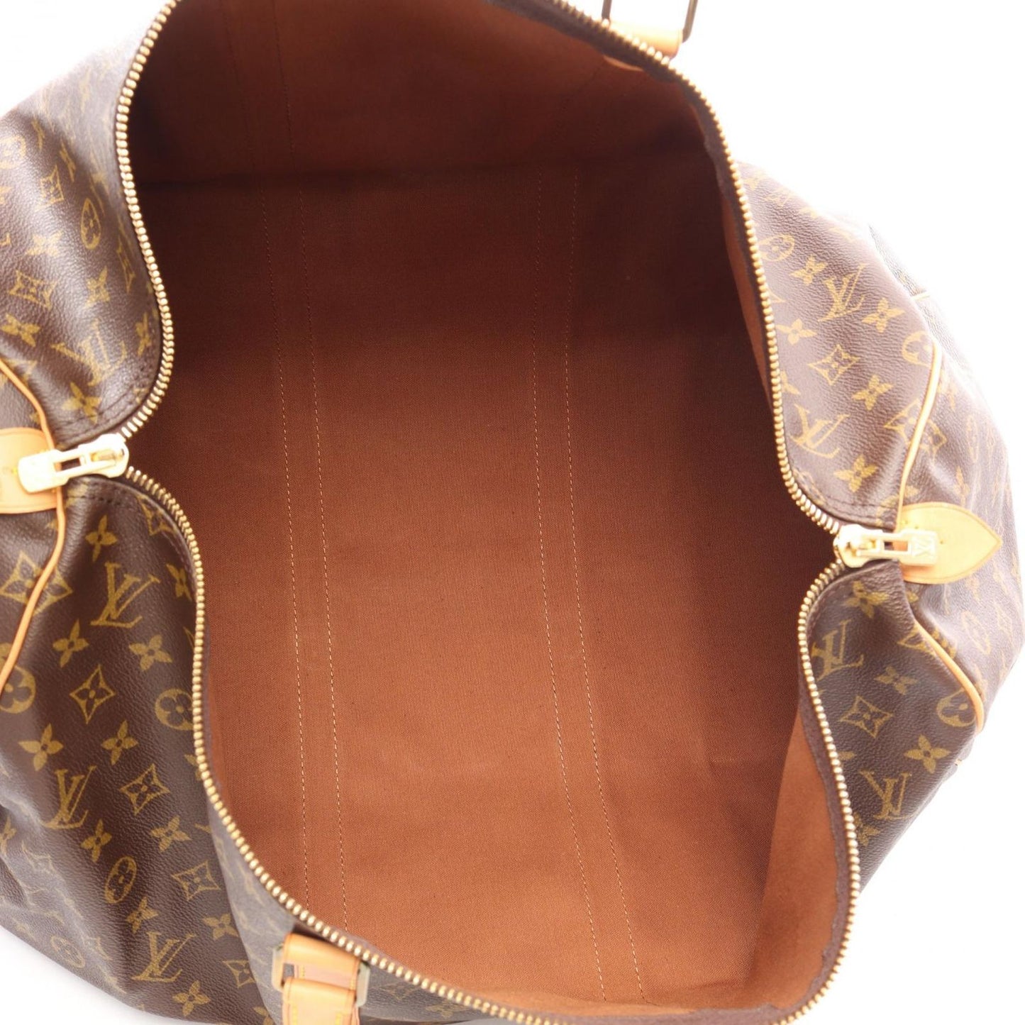 Louis Vuitton Boston Bag Keepall 55 Monogram Leather — view 3