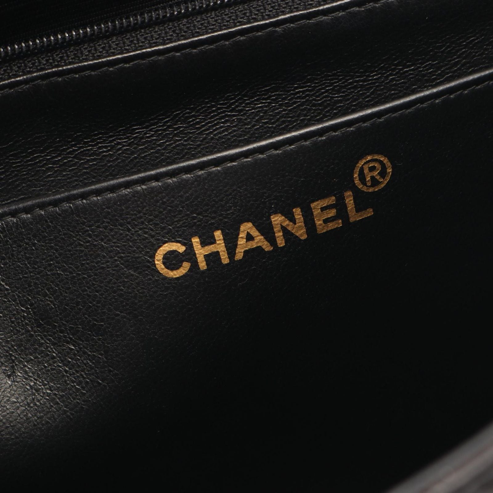 Chanel Shoulder Bag Maxi Quilted 30 Single Flap Black Lambskin Chain — view 4