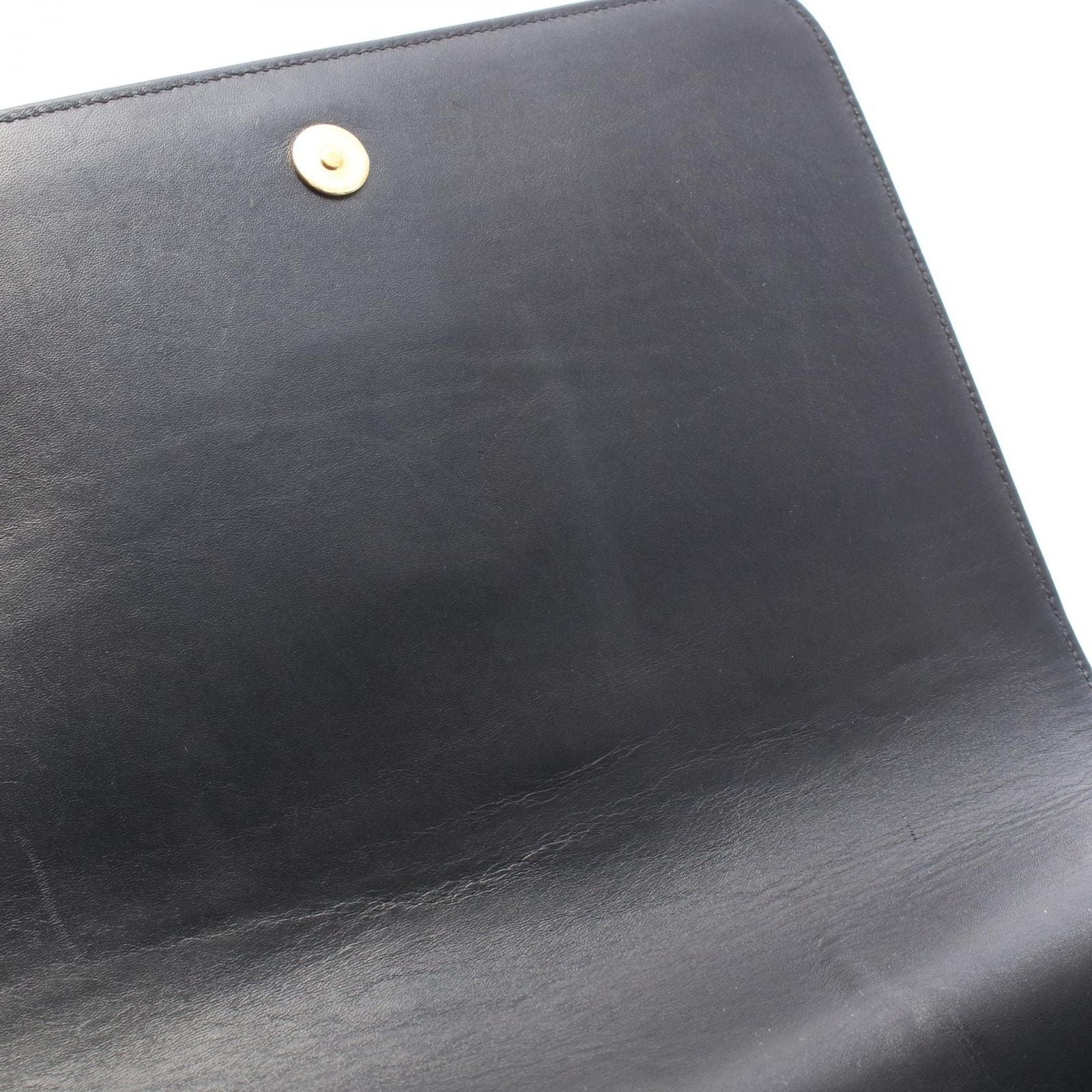 Saint Laurent Paris Shoulder Bag Universite Black Leather — view 5