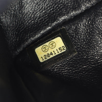 Chanel Shoulder Bag Quilted Union Jack Navy — view 5