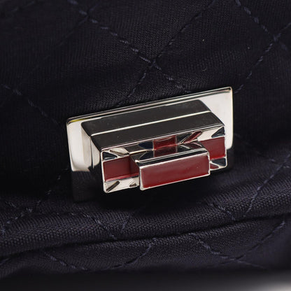 Chanel Shoulder Bag Quilted Union Jack Navy — view 7