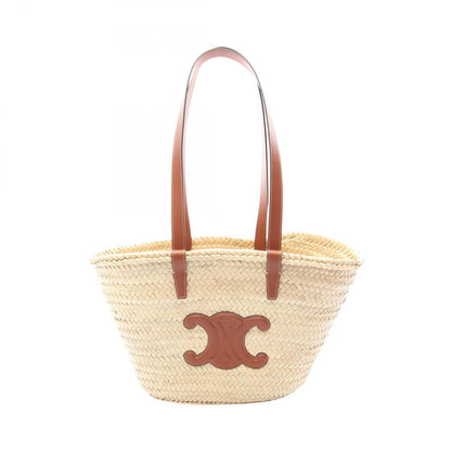 Celine Shoulder Bag Triomphe Basket Leather