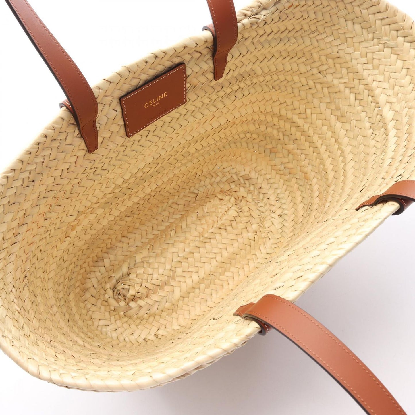 Celine Shoulder Bag Triomphe Basket Leather — view 3