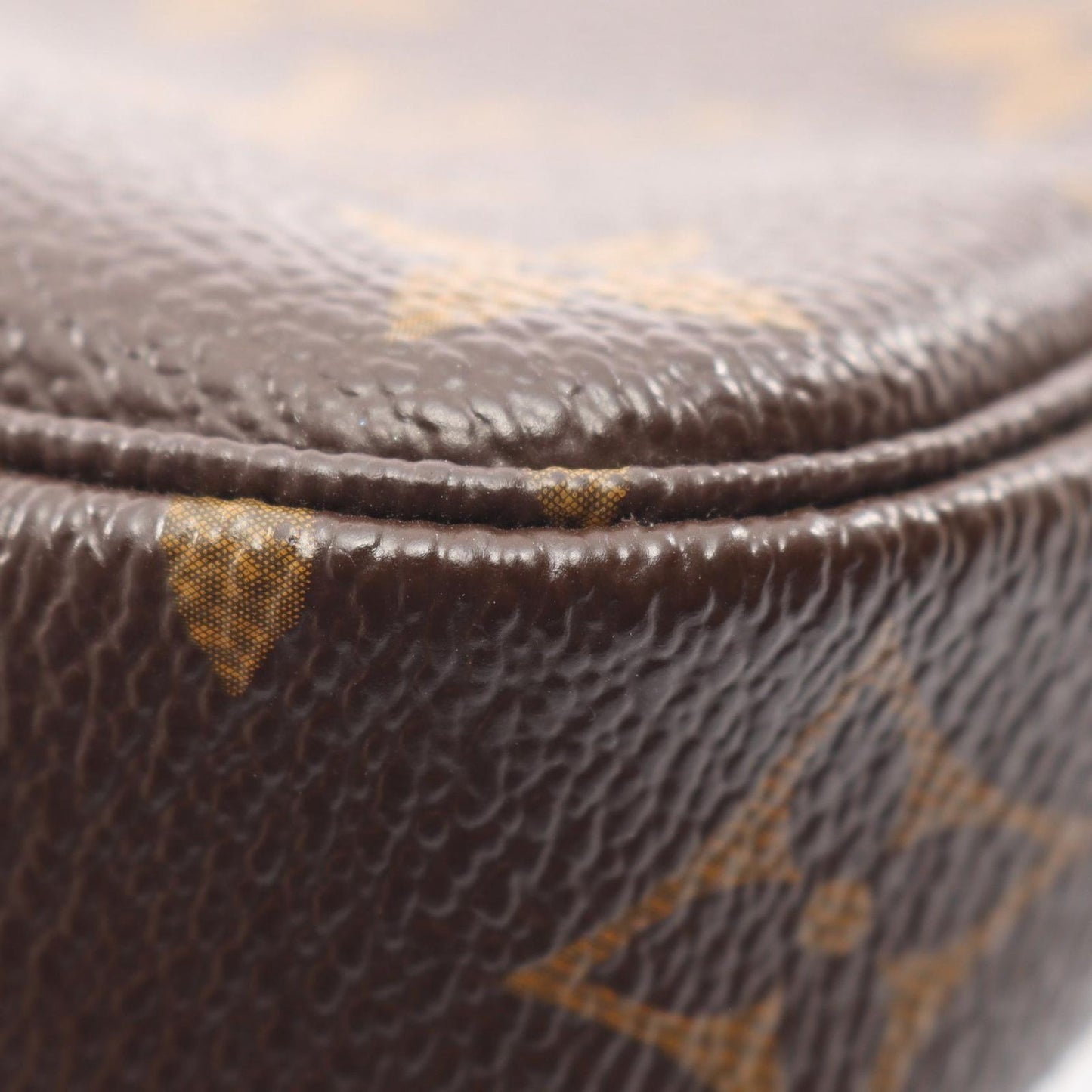 Louis Vuitton Handbag Mini Pochette Soir Monogram Leather — view 7