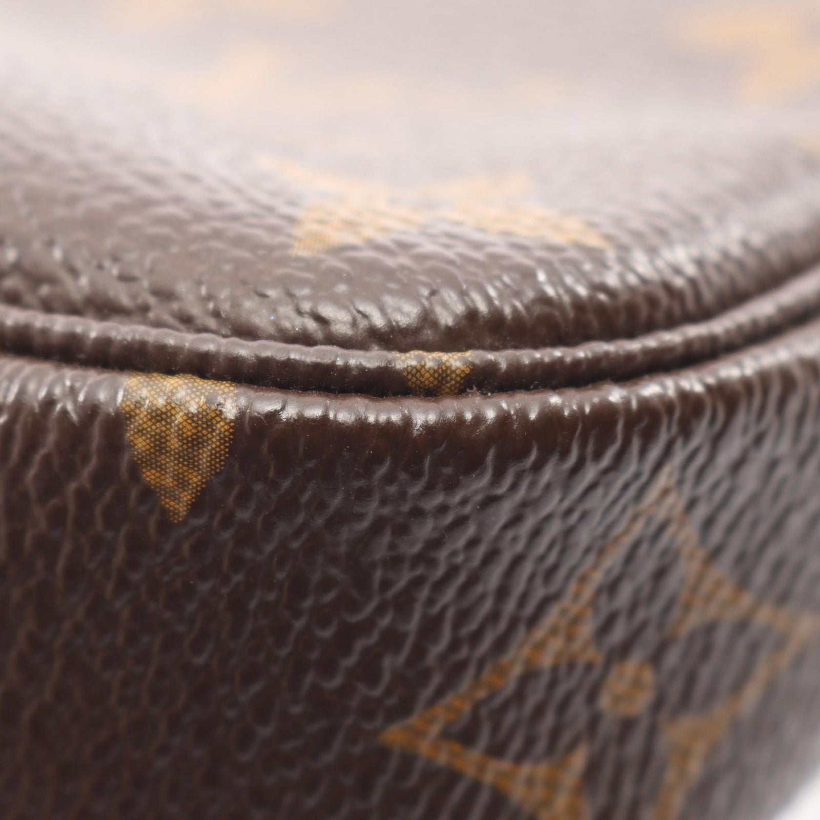 Louis Vuitton Handbag Mini Pochette Soir Monogram Leather — view 7
