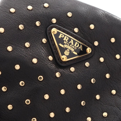 Prada Gloves Triangle Plate Studs Lambskin — view 5