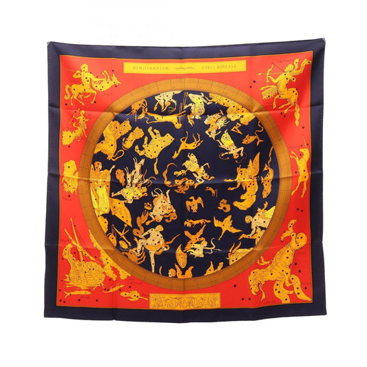 Hermes Scarf Carre 90 Hemispharium Coeli Boreale Silk