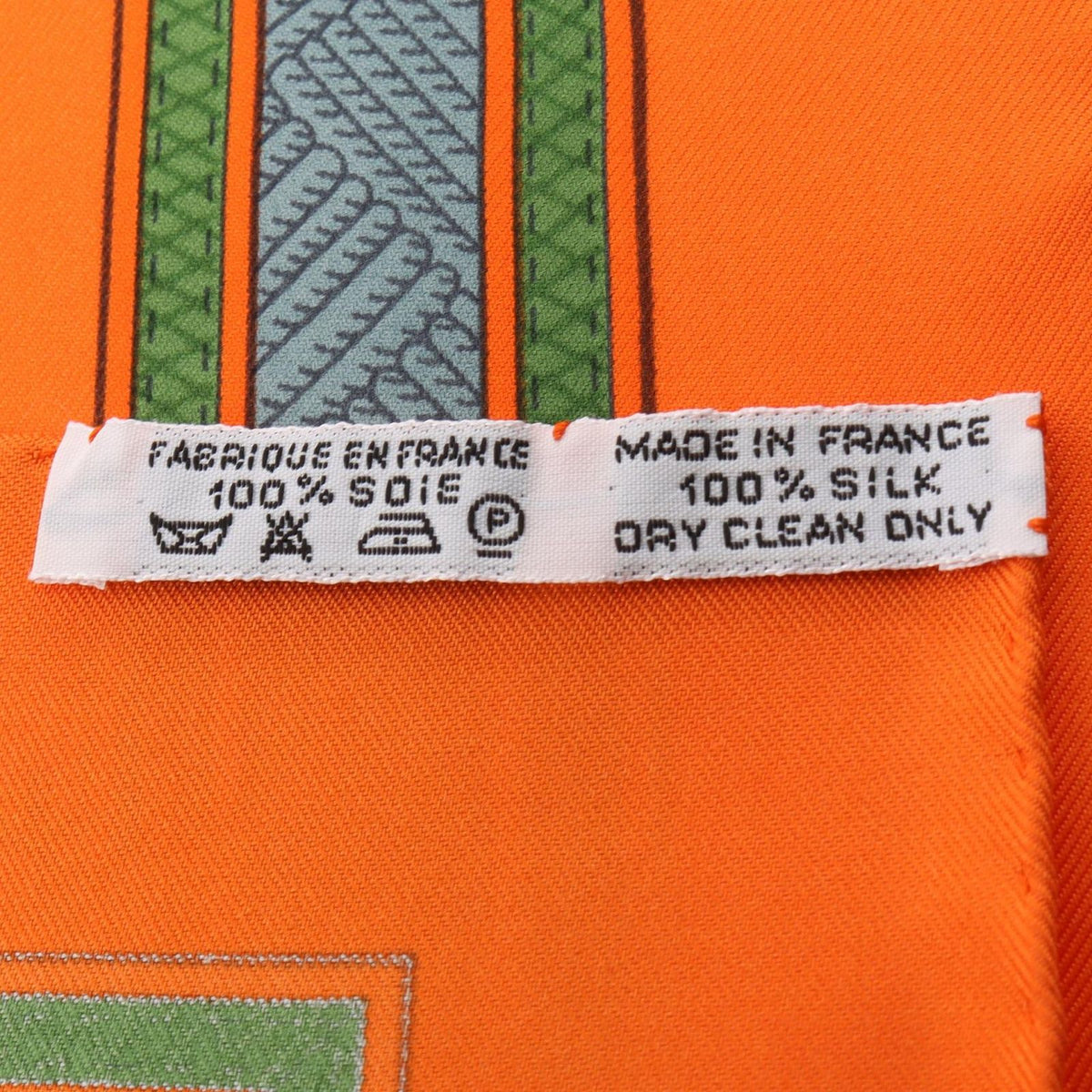 Hermes Scarf Carre 90 Cuirs du Desert Silk — view 3