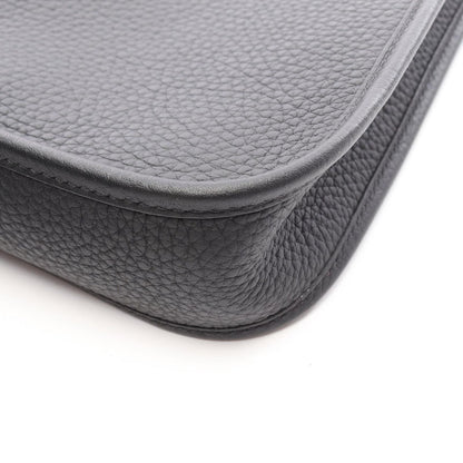 Hermes Shoulder Bag Evelyne Amazon TPM Black Leather — view 6