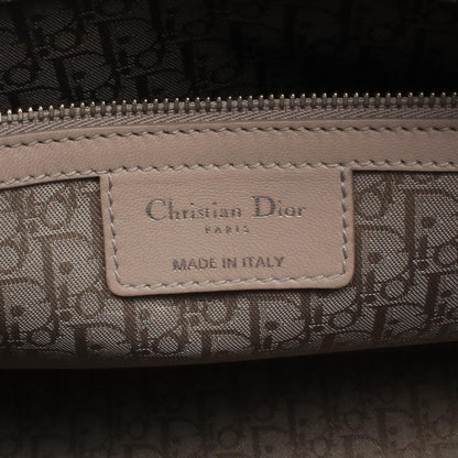 Dior Handbag Lady Dior Large 2-Way Light Beige Leather Lady Dior Tote — view 4