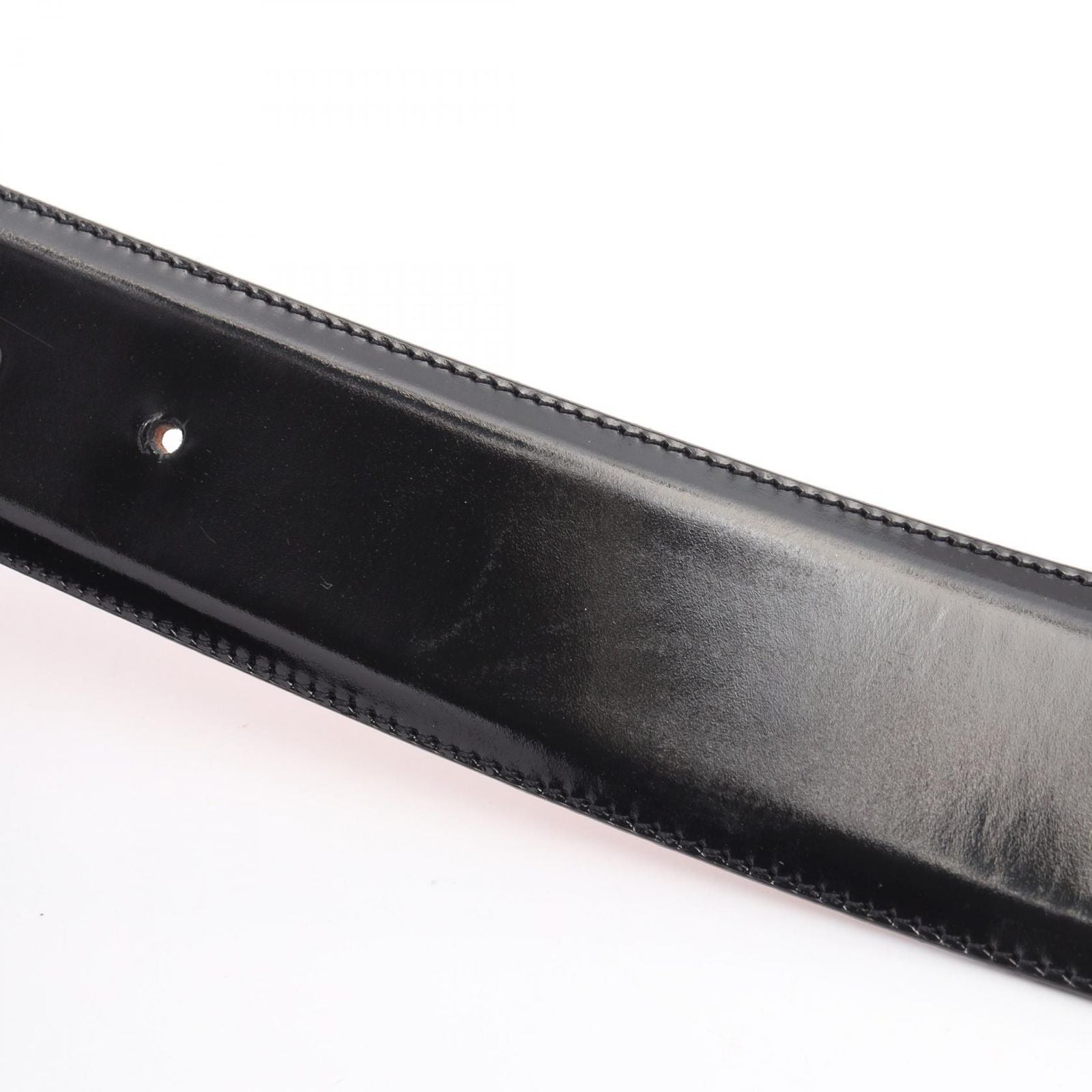 Celine Belt Saluki Gold Patent Leather — view 7