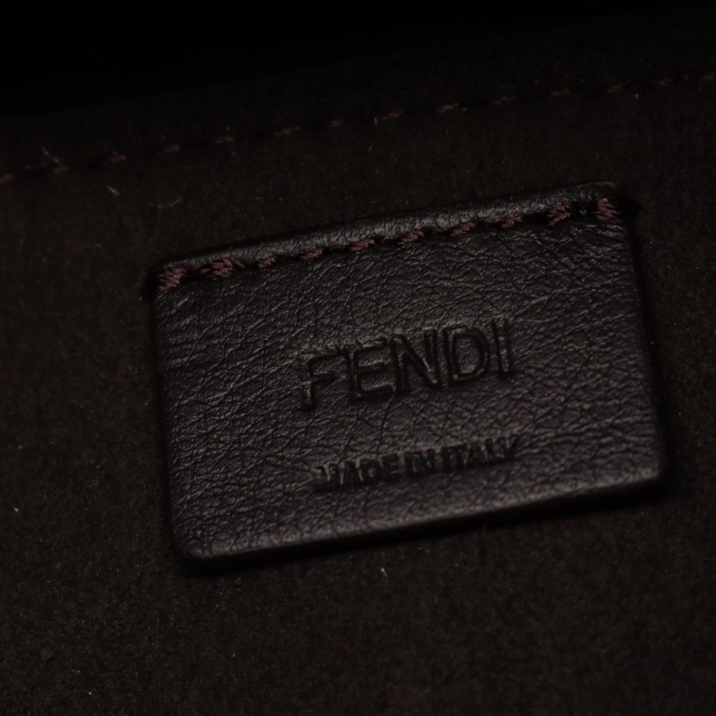 Fendi Shoulder Bag Origami Mini Canvas Leather — view 4