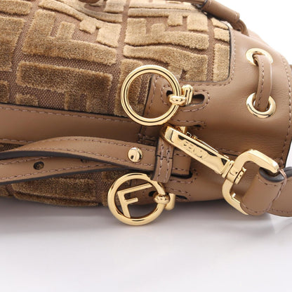 Fendi Mini Mon Tresor Leather Shoulder Bag — view 5