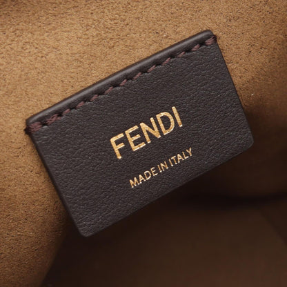 Fendi Mini Mon Tresor Leather Shoulder Bag — view 4