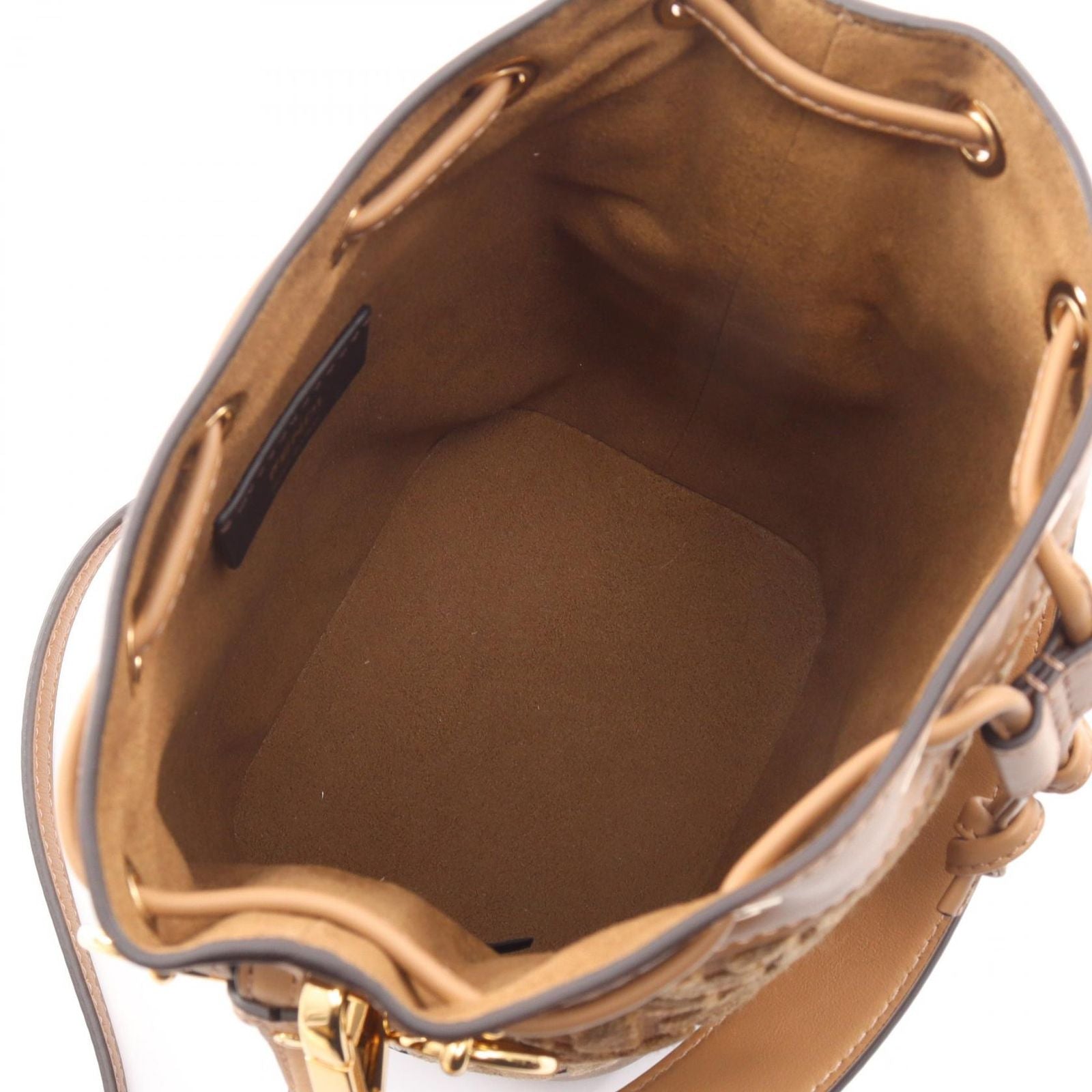 Fendi Mini Mon Tresor Leather Shoulder Bag — view 3
